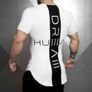 Men Gyms Fitness Bodybuilding T-shirt Summer Casual Printed Cotton Short sleeve Black Tee shirt Male Workout Tops Brand Apparel